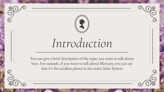 영국의 리젠시 시대 고등학교 역사 수업 프레젠테이션 템플릿