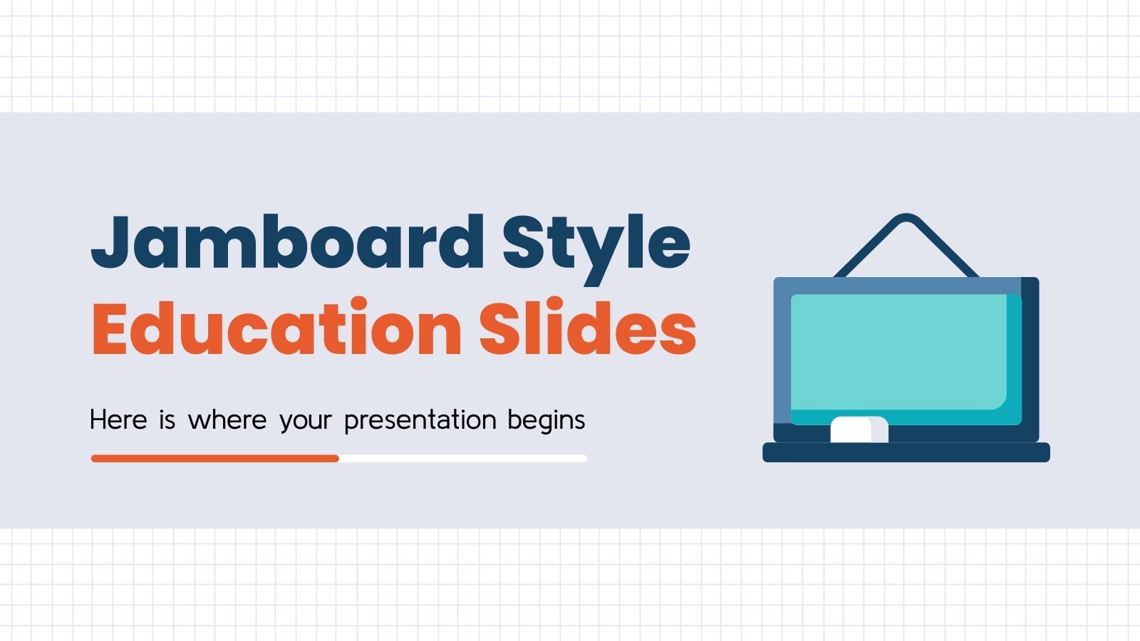 Jamboard Style Education Slides Google Slides & PPT Theme