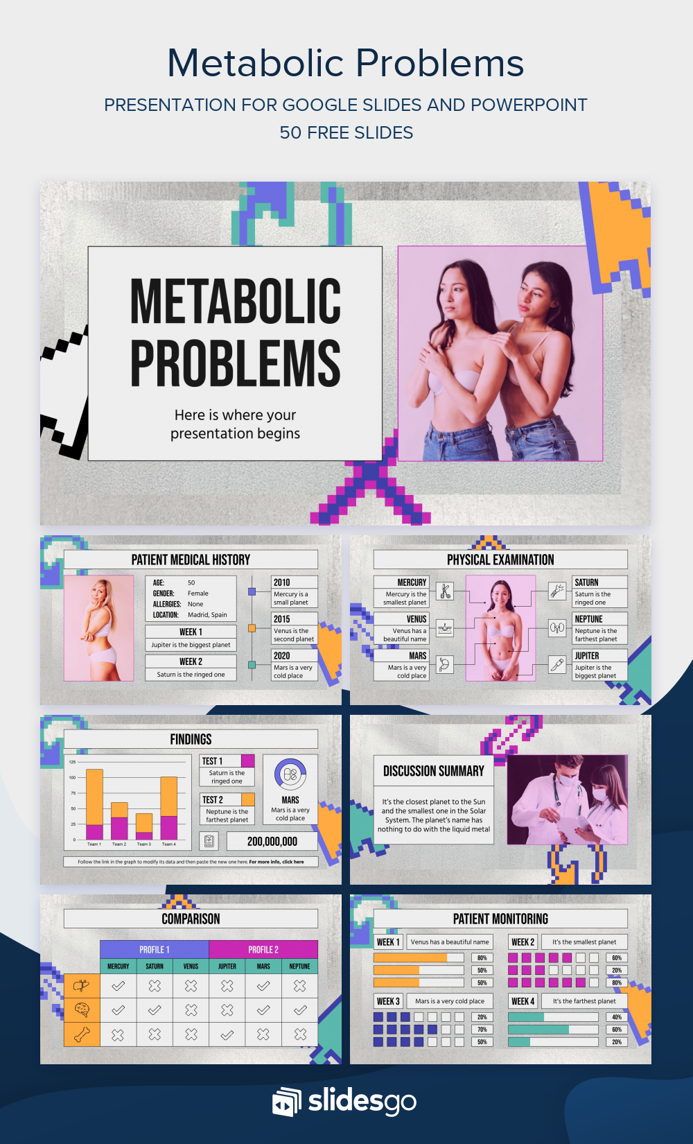 Metabolic Problems | Google Slides & PowerPoint template