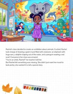 Modelo de apresentação Livro de histórias de portas abertas