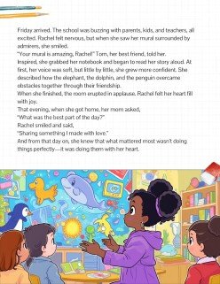 Modelo de apresentação Livro de histórias de portas abertas