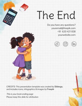 Modelo de apresentação Livro de histórias de portas abertas