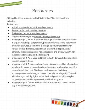 Modelo de apresentação Livro de histórias de portas abertas