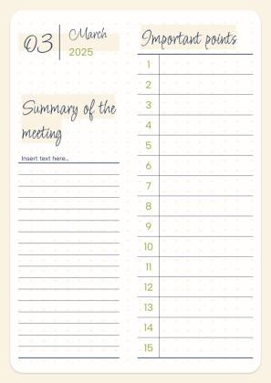 Daily Agenda 2025 presentation template 