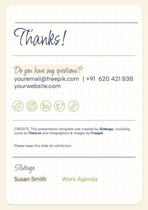 Daily Agenda 2025 presentation template 