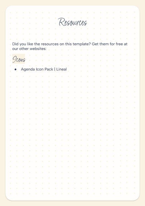 Daily Agenda 2025 presentation template 