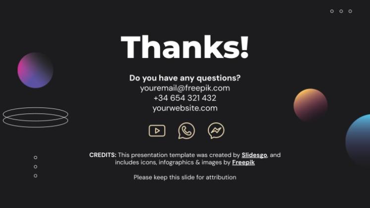 Profil de l'entreprise d'inspiration de design Modèles de présentation