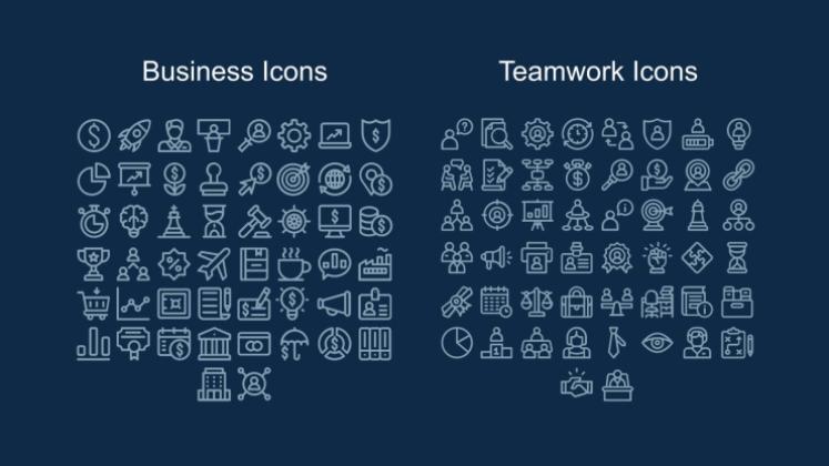 Profil de l'entreprise d'inspiration de design Modèles de présentation