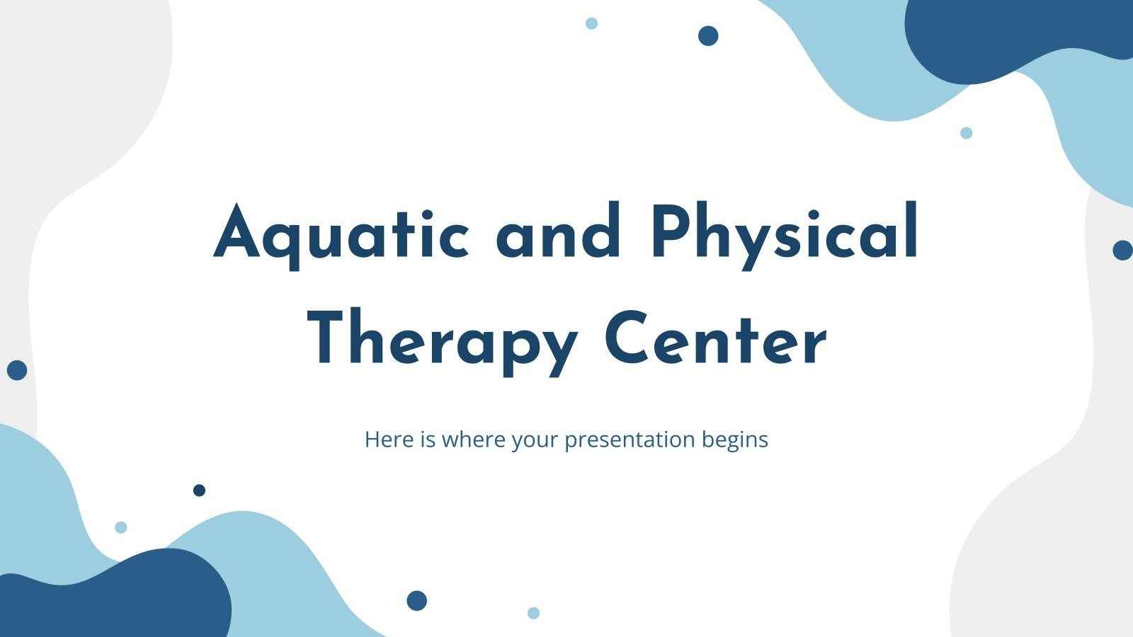 Zentrum für Wasser- und Physiotherapie Präsentationsvorlage