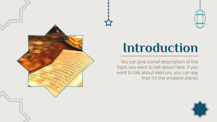 Thèse sur l'histoire de l'islam Modèles de présentation