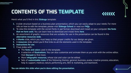 Data Center Business Plan | Google Slides & PowerPoint