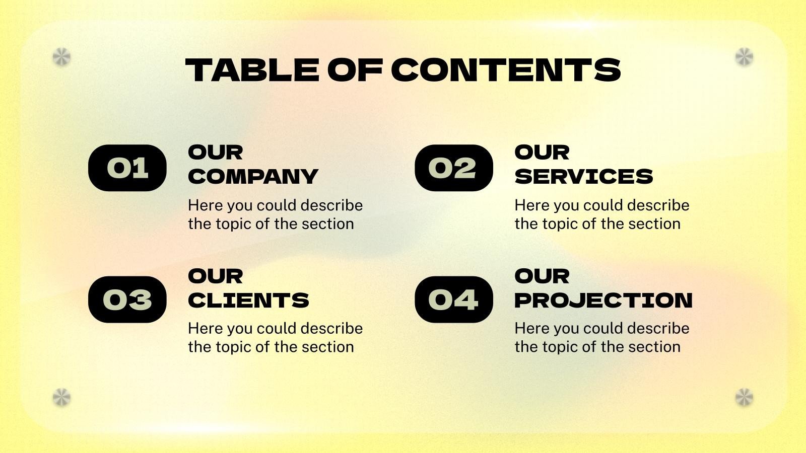 Monthly Report Presentation