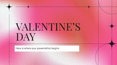 Plantilla de presentación Día de San Valentín
