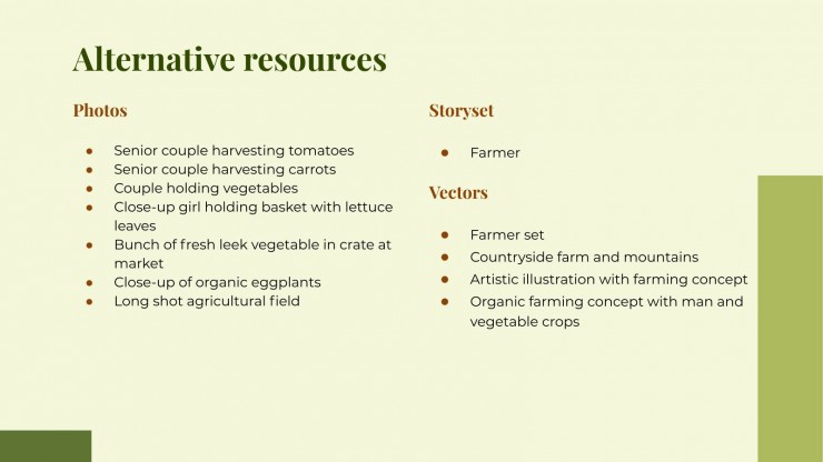 Sustainable Agriculture Google Slides & PowerPoint template