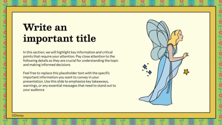 Pinocchio Präsentationsvorlage