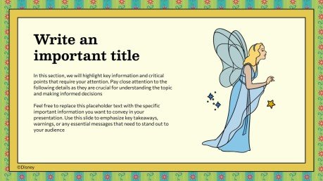 Pinocchio Präsentationsvorlage