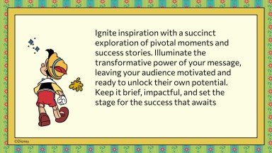 Pinocchio Präsentationsvorlage