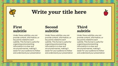 Pinocchio Präsentationsvorlage