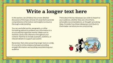 Pinocchio Präsentationsvorlage