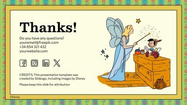 Pinocchio Präsentationsvorlage