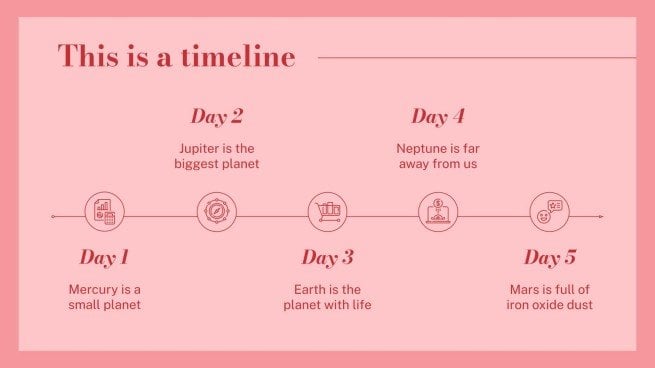 Minimalist Duotone Pastel Slides Marketing Plan presentation template 
