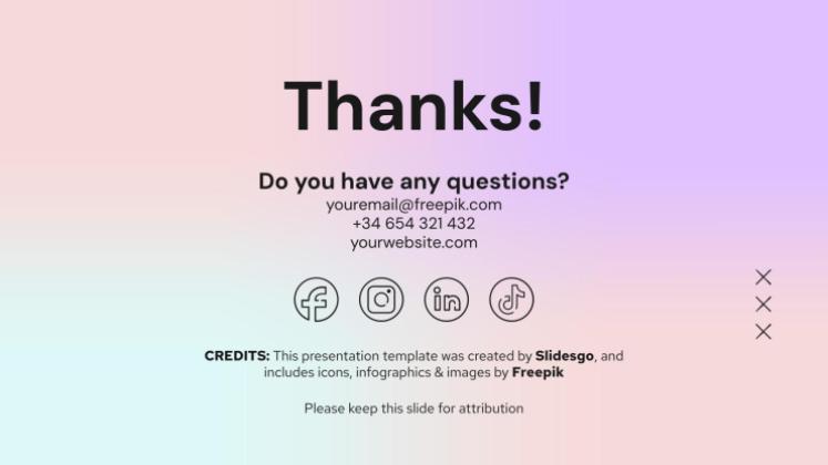 Soft Gradients Thesis Defense presentation template 