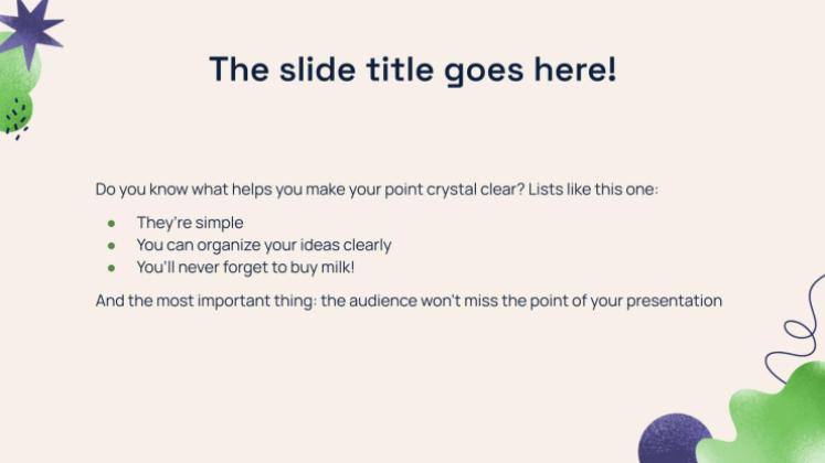 Design Inspiration for College presentation template 