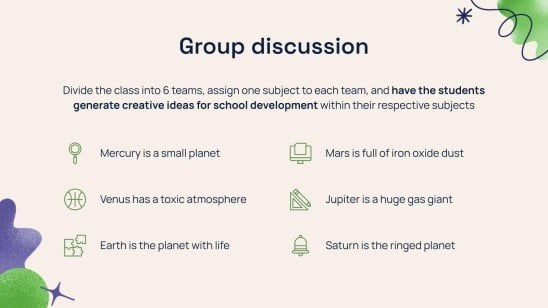 Design Inspiration for College presentation template 