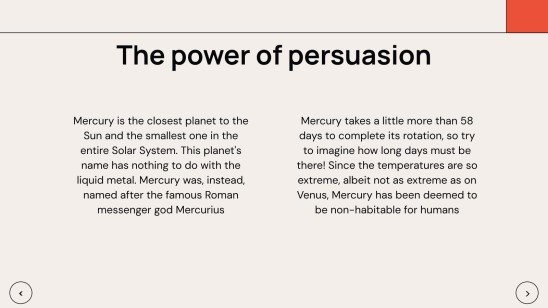 심리학 학생을 위한 설득 수업 프레젠테이션 템플릿