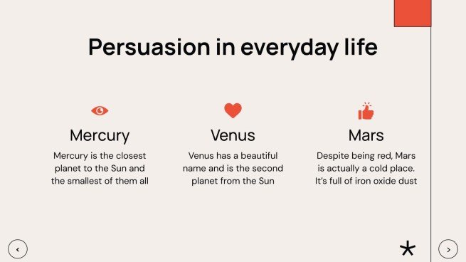심리학 학생을 위한 설득 수업 프레젠테이션 템플릿