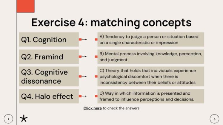 심리학 학생을 위한 설득 수업 프레젠테이션 템플릿