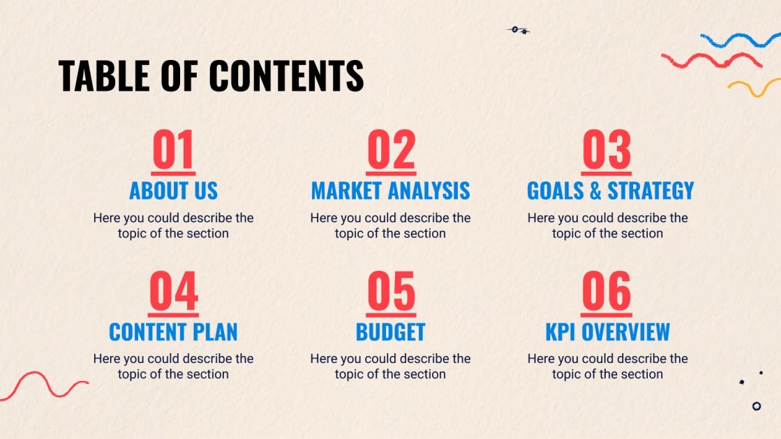 Graphic Design Marketing Plan Google Slides & PPT Template