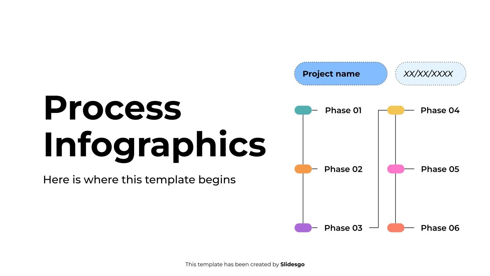 Process Infographics Template