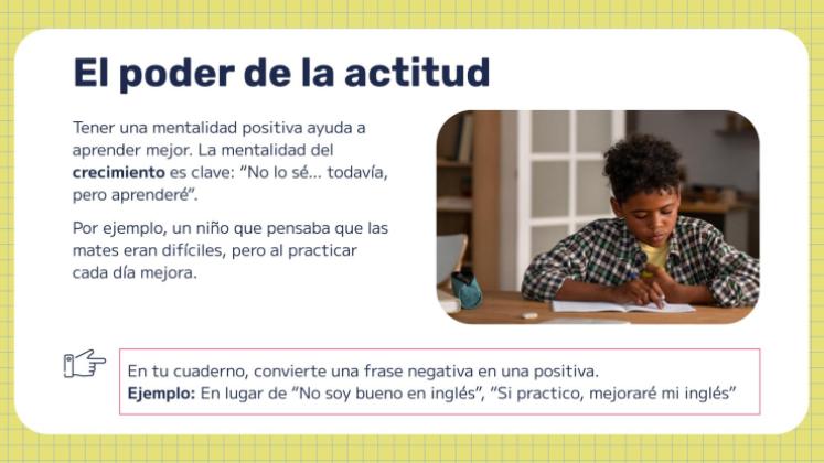 The Secret of Successful Students presentation template 