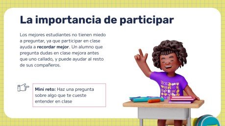 The Secret of Successful Students presentation template 