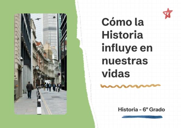 Wie die Geschichte unser Leben beeinflusst – Geschichtsunterricht – 6. Klasse Präsentationsvorlage