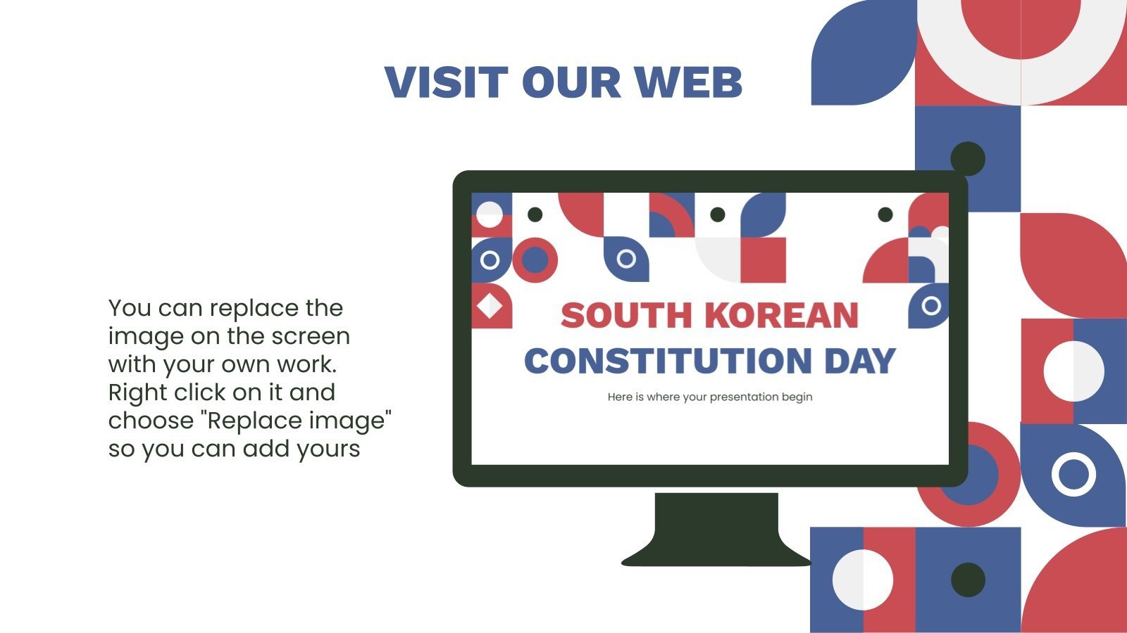 Día de la Constitución (Corea del Sur) Google Slides y PPT