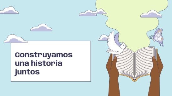 Building a Story Together presentation template 