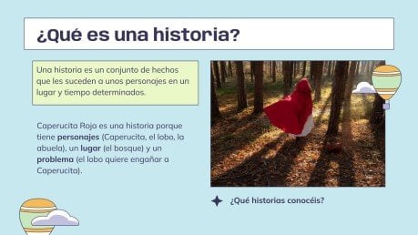 Building a Story Together presentation template 
