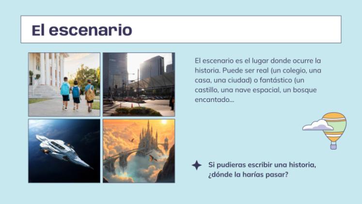 Building a Story Together presentation template 