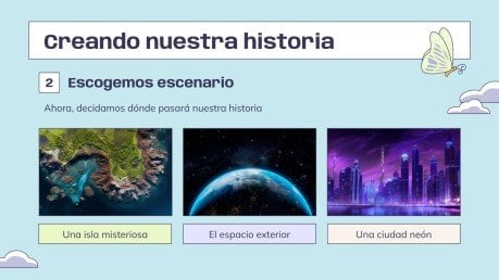 Building a Story Together presentation template 