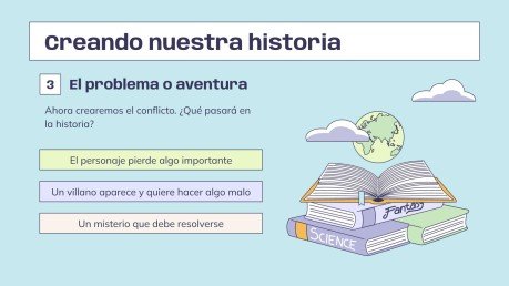 Building a Story Together presentation template 