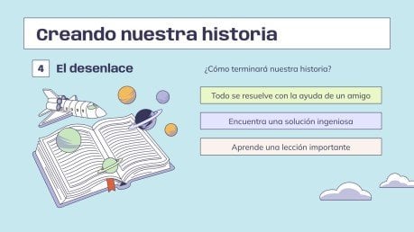 Building a Story Together presentation template 