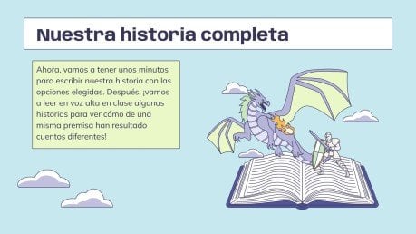 Building a Story Together presentation template 