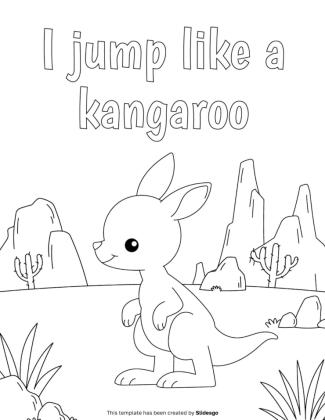 Livre de coloriage pour un discours intérieur positif Modèles de présentation