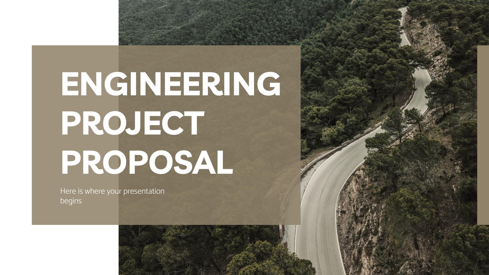 Engineering Project Proposal Google Slides And PPT Template Engineering Project Proposal Google Slides And PPT Template