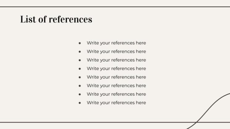 Minimalist Business Slides presentation template 