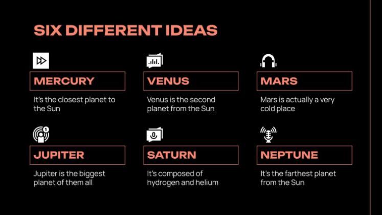 Podcast presentation template 