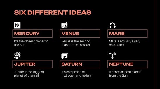 Podcast presentation template 