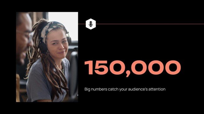 Podcast presentation template 